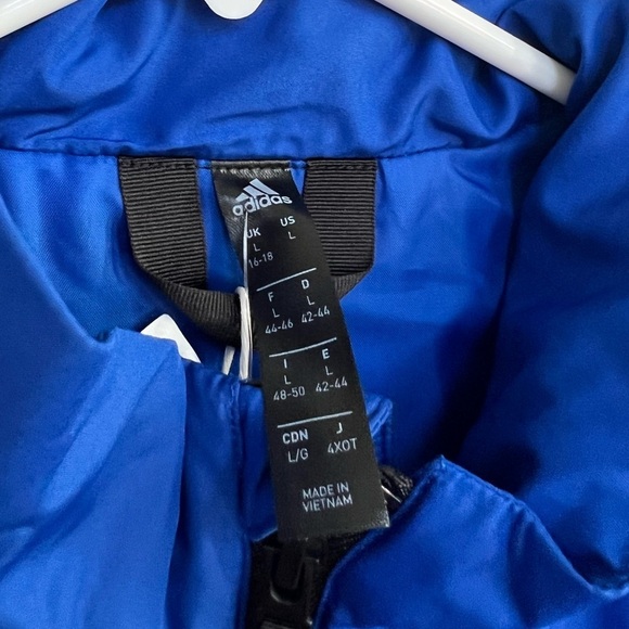 New Adidas BACK TO SPORT LITE INSULATED JACKET size large - Picture 8 of 13